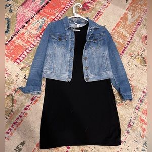 Merona size S simple black dress